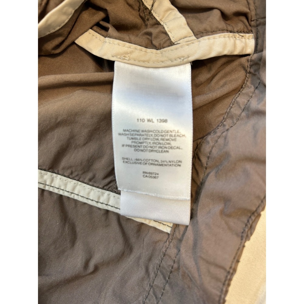 Columbia Omni-Shade Women Brown Zip Vest WL1398 Cotton Nylon Blend L Gorpcore - Picture 4 of 5